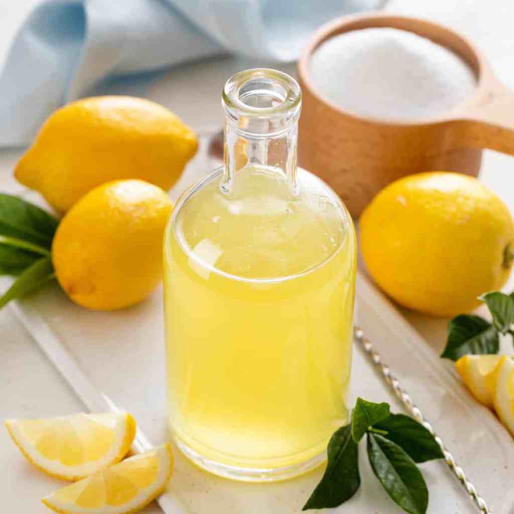 Lemon Syrup (for Lemon Tiramisu)