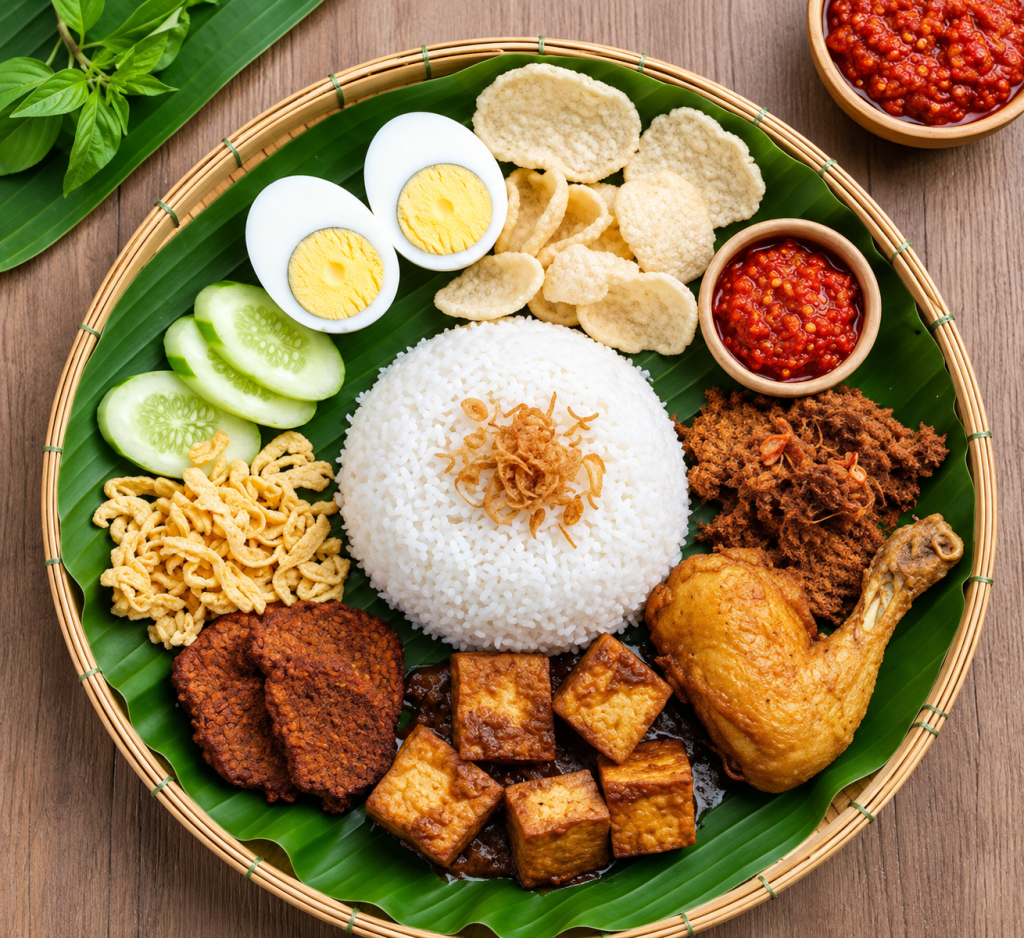 Betawi-Style Coconut Rice